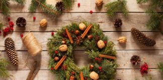 How to Create Homemade Holiday Wreaths Christmas wreath