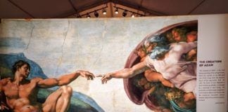 See the Sistine Chapel "UP CLOSE" at Westfield Garden State Plaza Up Close: Michelangelo's Sistine Chapel
