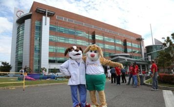 Jersey Shore University Medical Center Photo of Mascots at Jersey Shore UMC Community Day