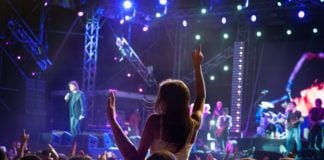 The Best Concerts in New Jersey audience cheering at live concert