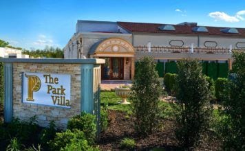 The Park Villa Park Villa Sign