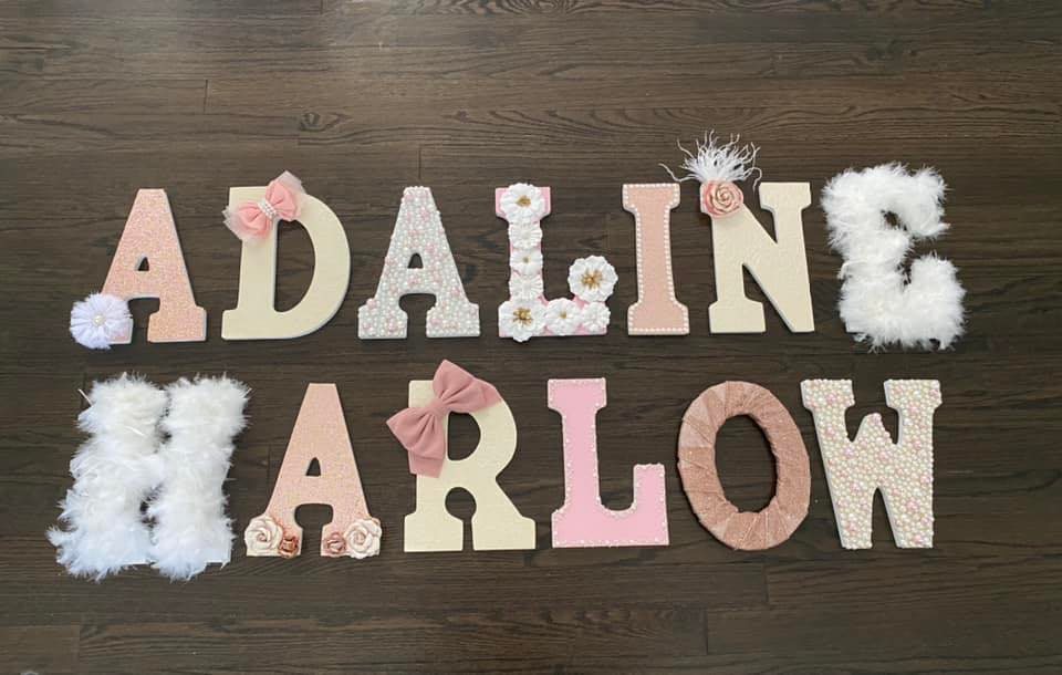 Lauren’s Small Letters Tends to make Custom made, Exclusive Letter Decor