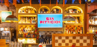 San Patricios Fuses Irish Pub Classics & Mexican Street Food San Patricios Bar