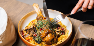 The Best Mediterranean Restaurants in New Jersey Lamb Shank from Solaz, One of The Best Mediterranean Restaurants in New Jersey