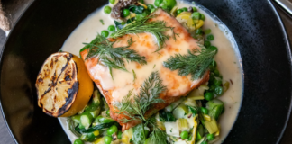 The 10 Best Central Jersey Seafood Restaurants The 10 Best Central Jersey Seafood Restaurants, plated dish by Salt Seafood & Oyster Bar