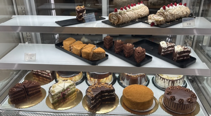 Dän Bakery & Café Brings A Taste of Kazakhstan to Morristown Glass Display Case of Baked Goods